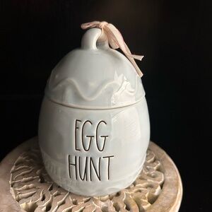Rae Dunn Egg Hunt Egg Canister